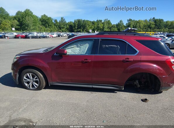 2GNFLFEK6H6249282 2017 CHEVROLET EQUINOX Красный Панорамный вид салона 360°