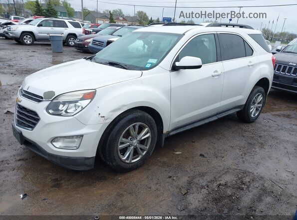 2GNFLFEK7H6107913 2017 CHEVROLET EQUINOX White წინა მარცხენა ხედი სამი მეოთხედიდან