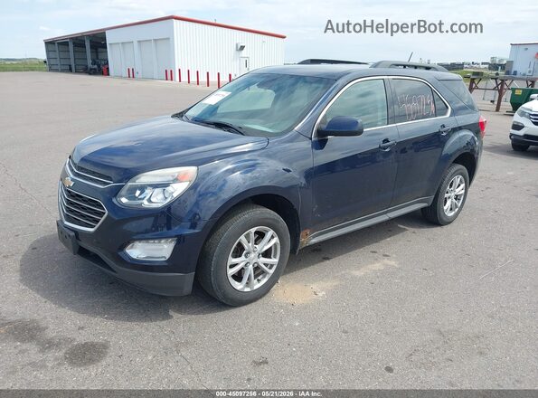 2GNFLFEK7H6144816 2017 CHEVROLET EQUINOX Dark Blue წინა მარცხენა ხედი სამი მეოთხედიდან