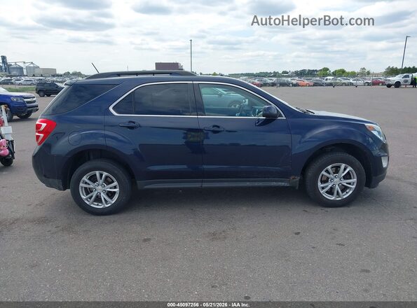 2GNFLFEK7H6144816 2017 CHEVROLET EQUINOX Dark Blue უკანა სალონის ხედი