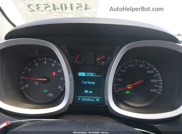 2GNFLFEKXG6127636 2016 CHEVROLET EQUINOX White Вид задніх сидінь