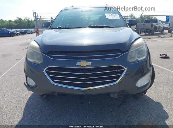 2GNFLFEKXH6314263 2017 CHEVROLET EQUINOX Gray Widok zestawu wskaźników