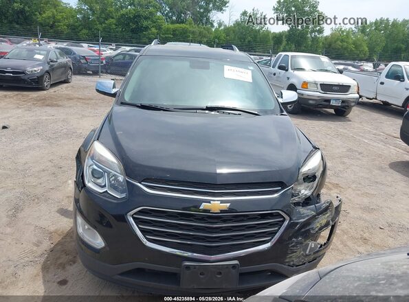 2GNFLGEK8H6270057 2017 CHEVROLET EQUINOX Black Widok zestawu wskaźników