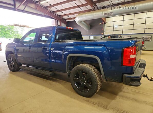 2GTV2LEC6K1175820 2019 GMC SIERRA Синий Задняя левая четверть