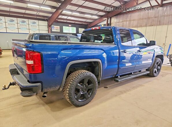 2GTV2LEC6K1175820 2019 GMC SIERRA Синий Задняя правая четверть