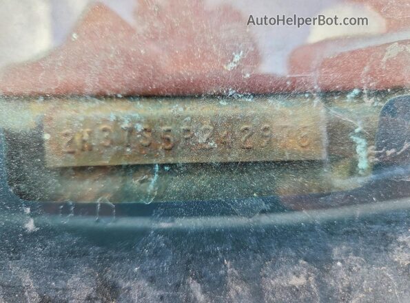 2H37S5P242978 1975 PONTIAC GRAND Белый 