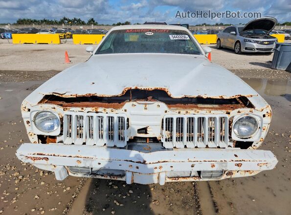 2H37S5P242978 1975 PONTIAC GRAND Белый 