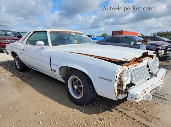 2H37S5P242978 1975 PONTIAC GRAND Белый 