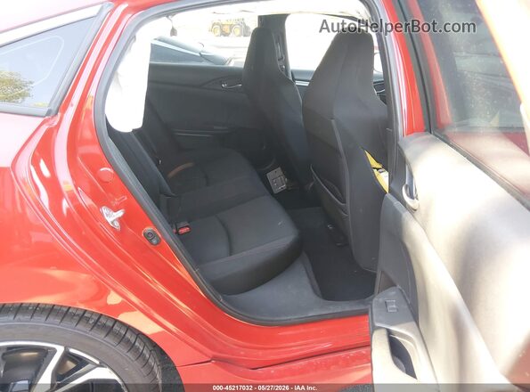 2HGFC1E52HH706259 2017 HONDA CIVIC Красный Вид наклейки с VIN-кодом