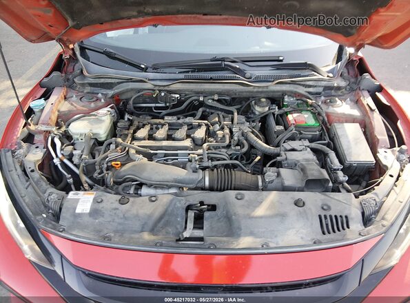2HGFC1E52HH706259 2017 HONDA CIVIC Красный Вид сзади