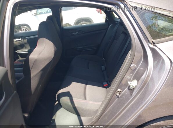 2HGFC1E52LH707369 2020 HONDA CIVIC Gray Vista de la etiqueta del VIN