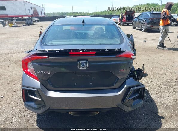 2HGFC1E52LH707369 2020 HONDA CIVIC Gray 