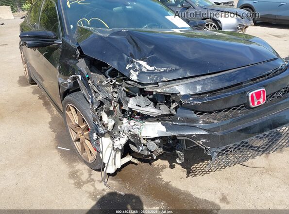 2HGFC1E54HH704528 2017 HONDA CIVIC Black წინა ხედი