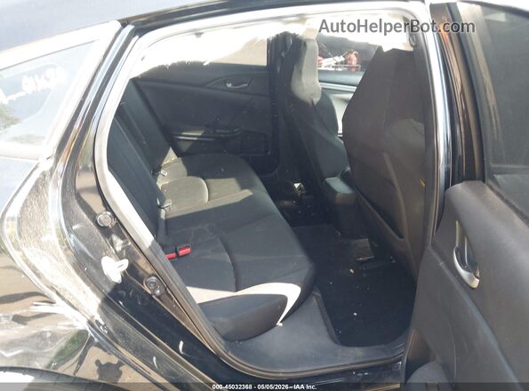2HGFC1E54HH704528 2017 HONDA CIVIC Black VIN კოდის სტიკერის ხედი