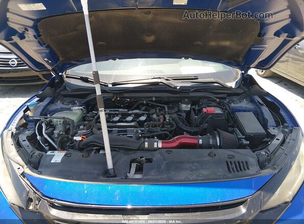 2HGFC1E54HH706683 2017 HONDA CIVIC Blue Vista trasera