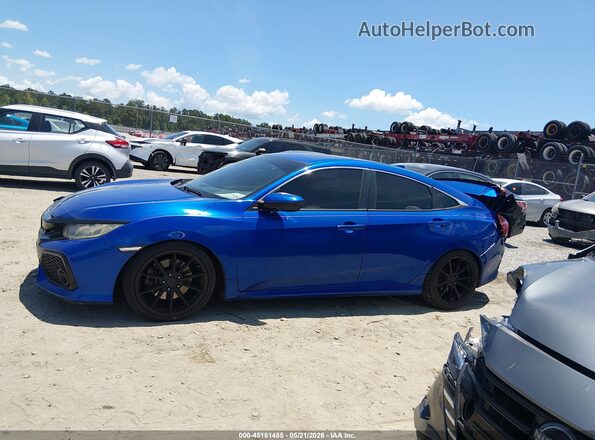 2HGFC1E54HH706683 2017 HONDA CIVIC Blue 