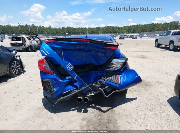2HGFC1E54HH706683 2017 HONDA CIVIC Blue 