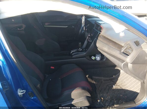 2HGFC1E54LH705588 2020 HONDA CIVIC Blue Front interior view