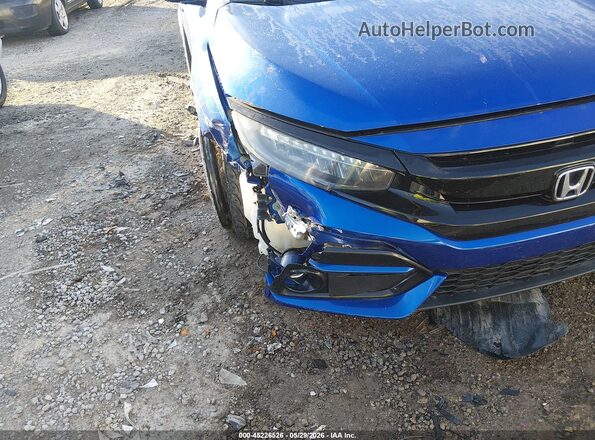 2HGFC1E54LH705588 2020 HONDA CIVIC Blue 