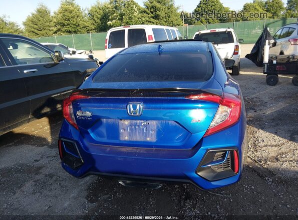 2HGFC1E54LH705588 2020 HONDA CIVIC Blue 