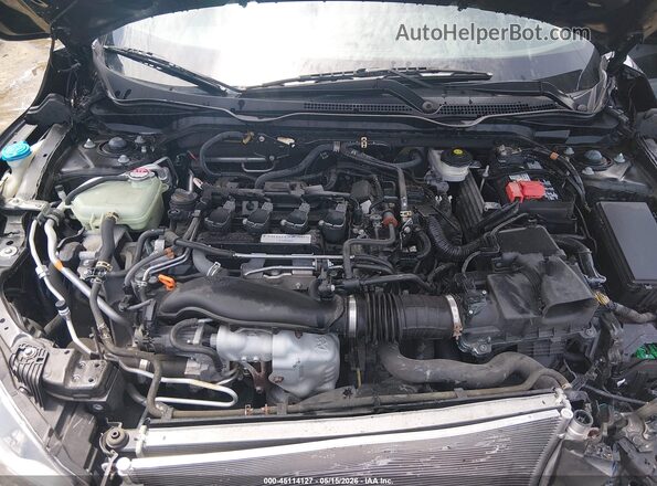 2HGFC1E56HH702795 2017 HONDA CIVIC Black Вид ззаду
