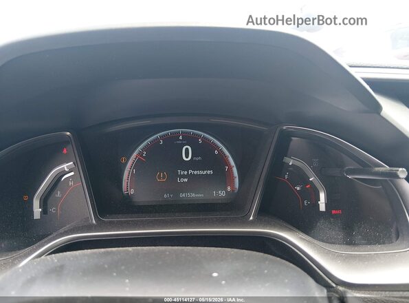 2HGFC1E56HH702795 2017 HONDA CIVIC Black Вид задніх сидінь