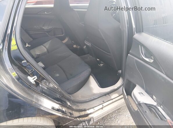 2HGFC1E56HH702795 2017 HONDA CIVIC Black Вид наклейки з VIN-кодом