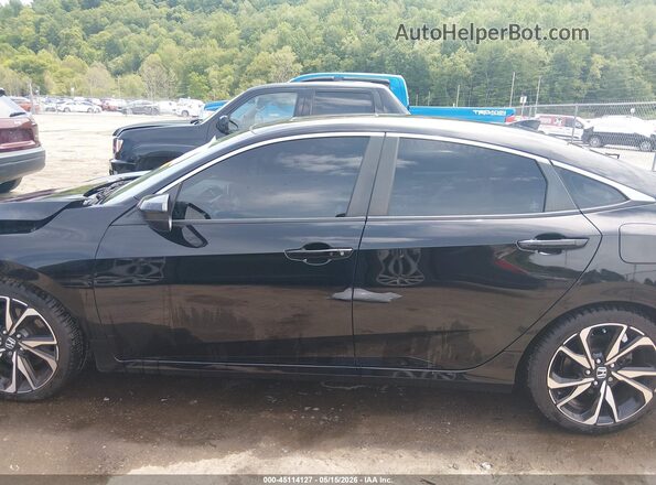2HGFC1E56HH702795 2017 HONDA CIVIC Black Панорамний вид салону 360°