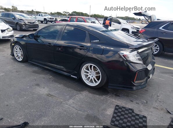 2HGFC1E56JH709302 2018 HONDA CIVIC Black 