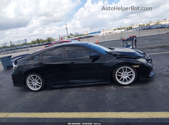 2HGFC1E56JH709302 2018 HONDA CIVIC Black 