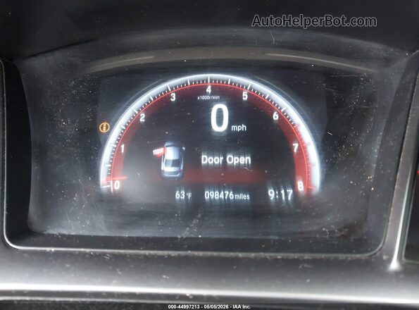 2HGFC1E57KH703574 2019 HONDA CIVIC Gray 