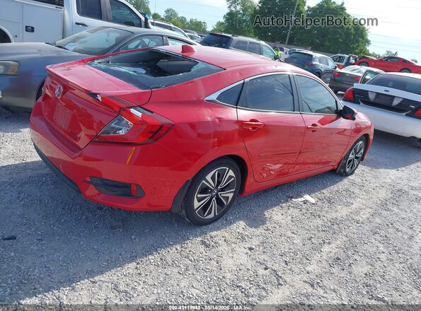 2HGFC1F30GH632271 2016 HONDA CIVIC Red Հետևի աջ
