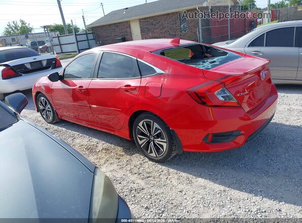 2HGFC1F30GH632271 2016 HONDA CIVIC Red Հետևի ձախ