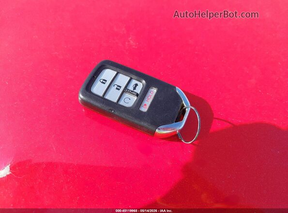 2HGFC1F30GH632271 2016 HONDA CIVIC Red Առջևի վահանակի տեսք