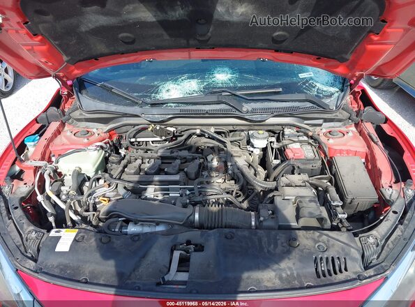 2HGFC1F30GH632271 2016 HONDA CIVIC Red Հետևի տեսք