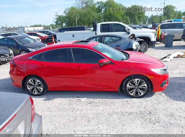 2HGFC1F30GH632271 2016 HONDA CIVIC Red Սալոնի հետևի տեսք
