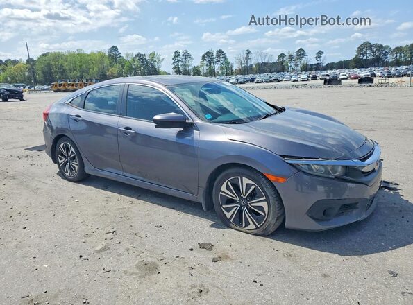 2HGFC1F30HH637097 2017 HONDA CIVIC Gray Przód prawy