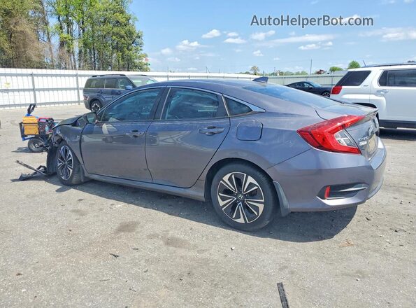 2HGFC1F30HH637097 2017 HONDA CIVIC Gray Tył lewy