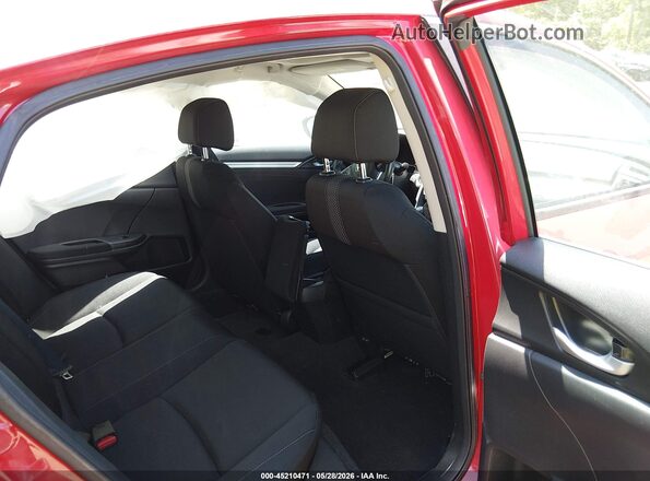 2HGFC1F30MH703657 2021 HONDA CIVIC Red Vista de la etiqueta del VIN
