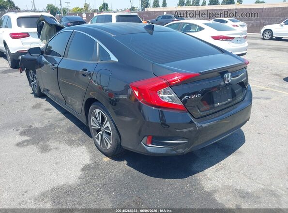 2HGFC1F31GH641822 2016 HONDA CIVIC Black Tył lewy