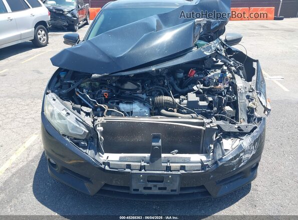 2HGFC1F31GH641822 2016 HONDA CIVIC Black Widok deski rozdzielczej