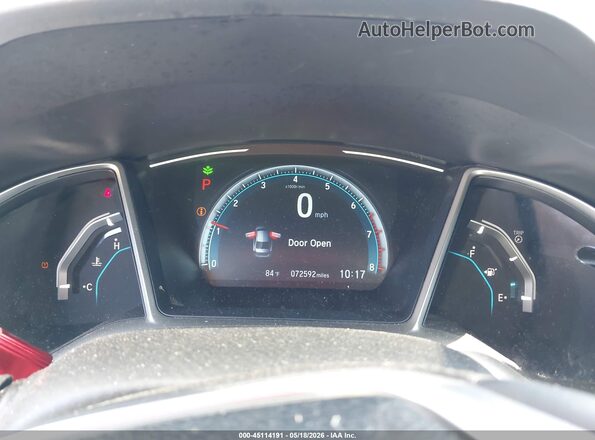 2HGFC1F31MH705918 2021 HONDA CIVIC White Widok tylnych siedzeń