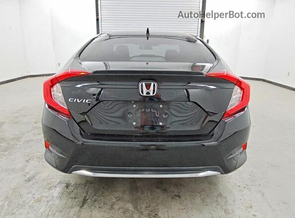 2HGFC1F32MH702459 2021 HONDA CIVIC Black უკანა ხედი
