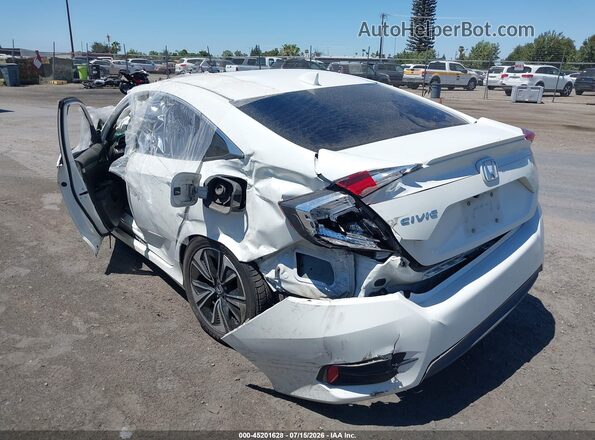 2HGFC1F33JH642977 2018 HONDA CIVIC White Trasero izquierdo