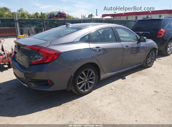 2HGFC1F38KH651272 2019 HONDA CIVIC Gray 