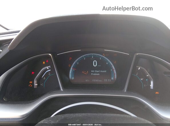 2HGFC1F38KH651272 2019 HONDA CIVIC Gray 