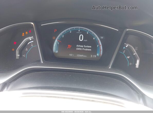 2HGFC1F3XGH633895 2016 HONDA CIVIC Черный Вид задних сидений