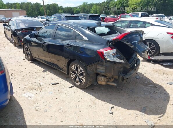 2HGFC1F3XGH633895 2016 HONDA CIVIC Черный Задняя левая четверть
