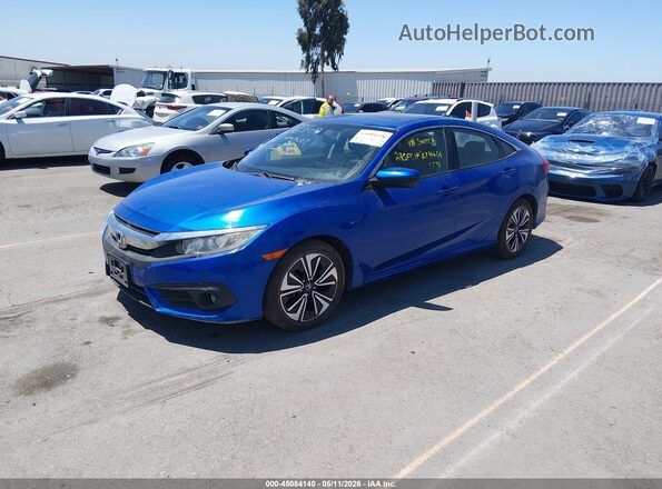 2HGFC1F3XHH646597 2017 HONDA CIVIC Blue Vista tres cuartos delantera izquierda