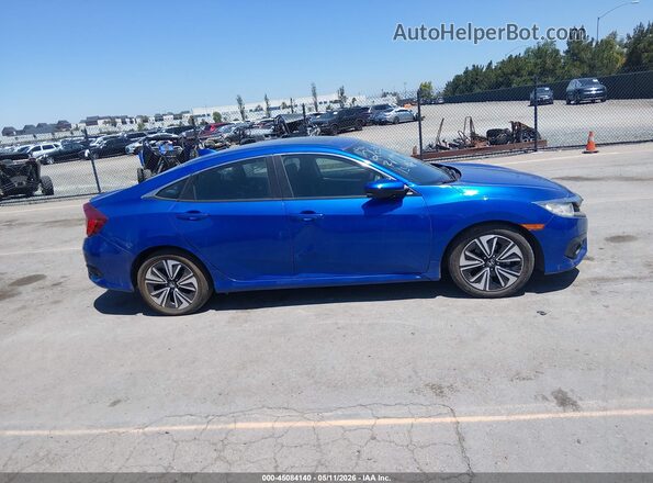 2HGFC1F3XHH646597 2017 HONDA CIVIC Blue Vista interior trasera